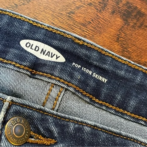 Old Navy Pop Icon Skinny Denim Jeans Women’s Plus Size 18 (39x29) - Picture 4 of 5